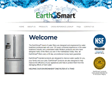 Tablet Screenshot of earthsmartfilters.com